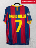 Barcelona 2010/11 local David Villa 7 - XL
