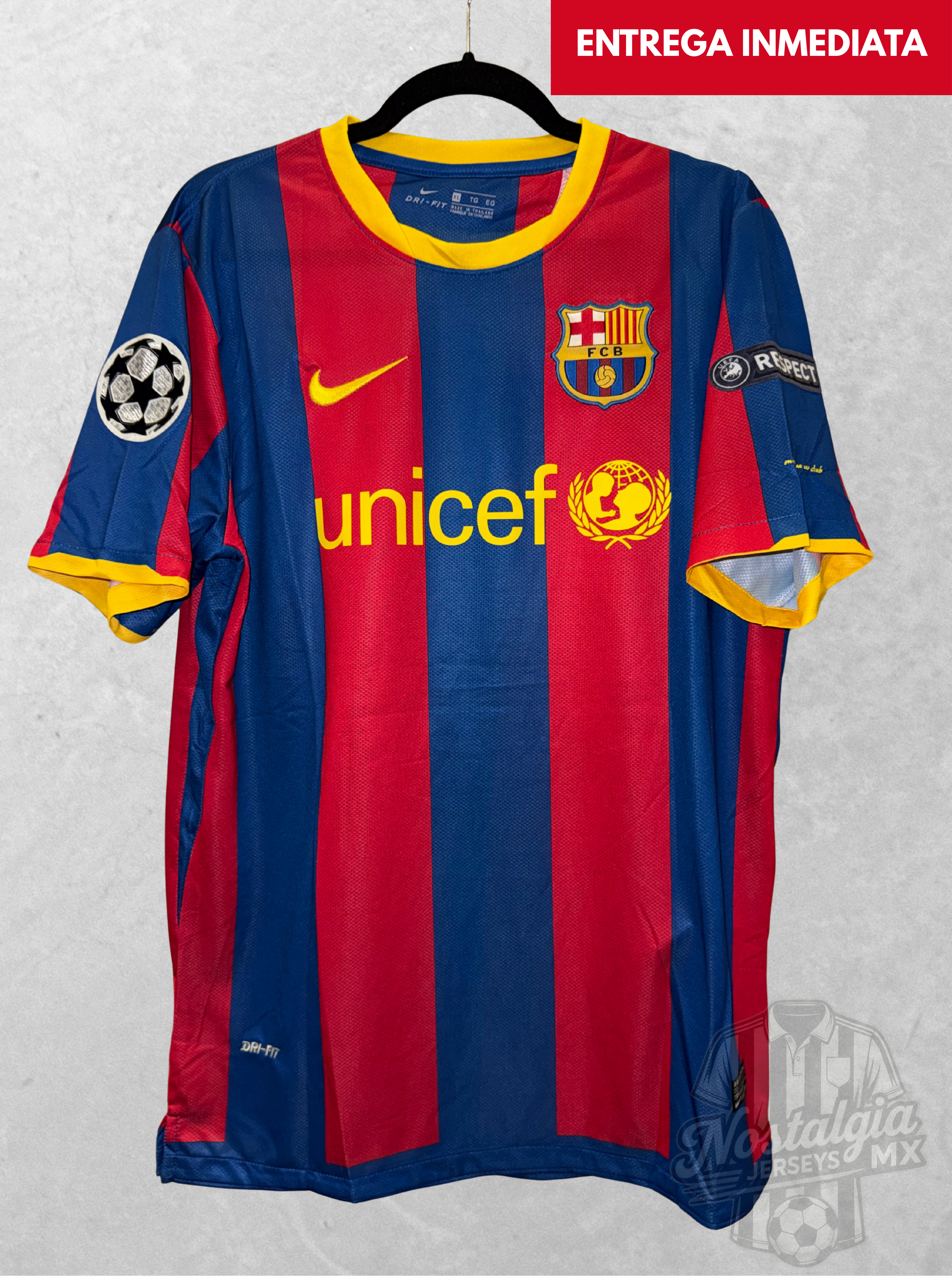 Barcelona 2010/11 local David Villa 7 - XL