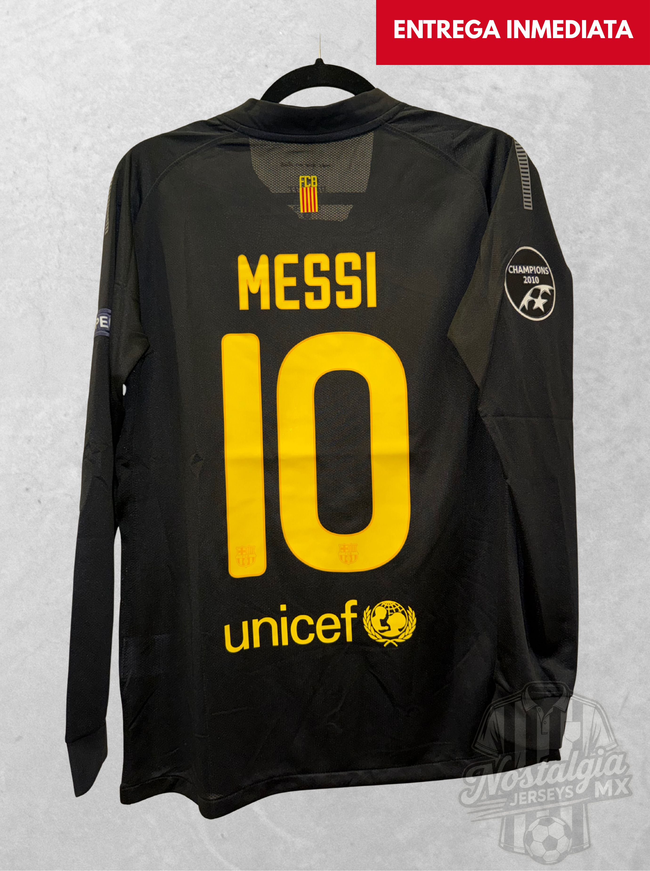 Barcelona 2011/12 visita manga larga Messi 10 - S