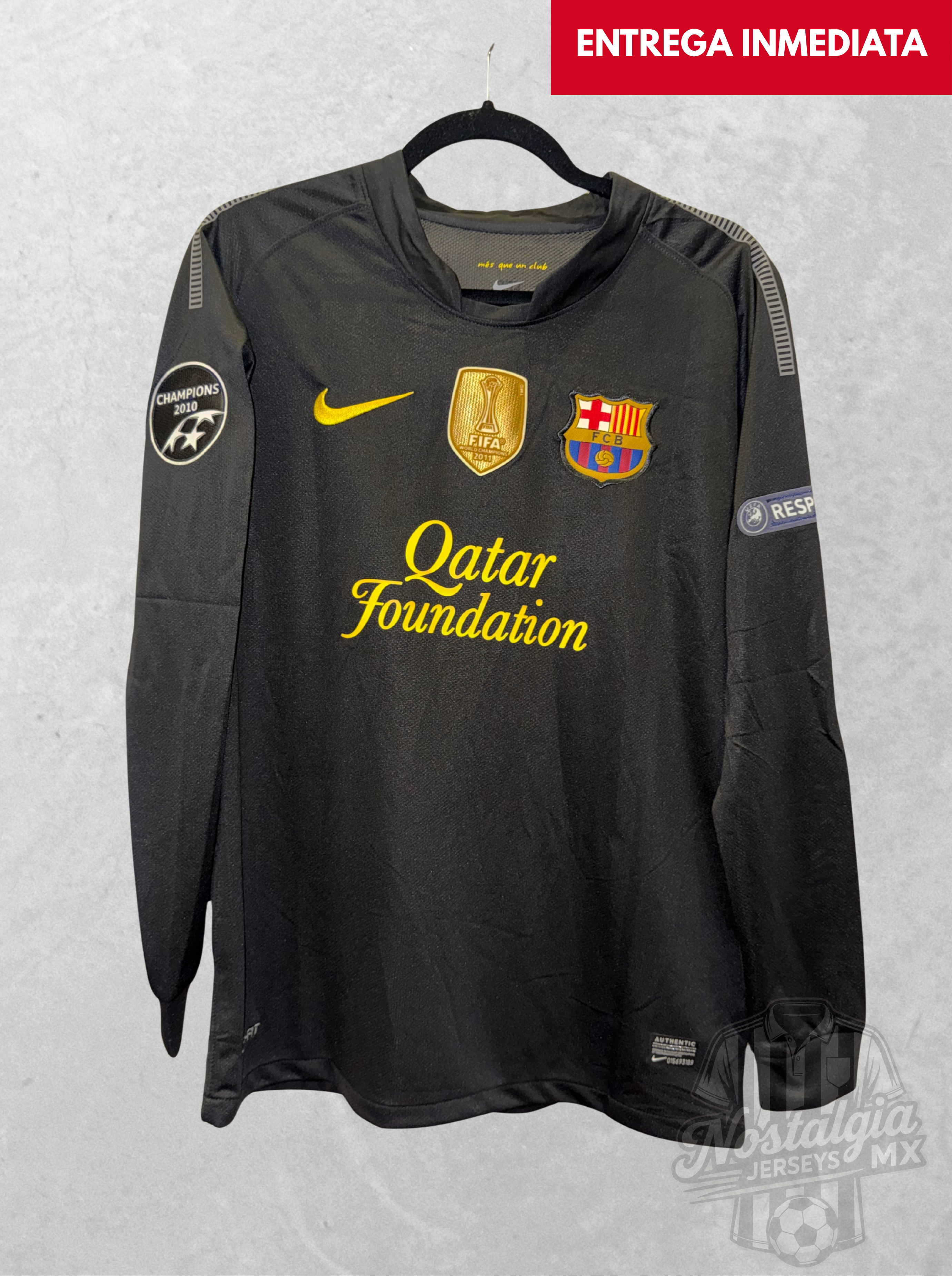 Barcelona 2011/12 visita manga larga Messi 10 - S