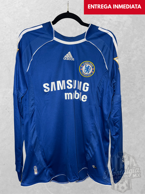 Chelsea 2006/07 local manga larga Drogba 11 - L