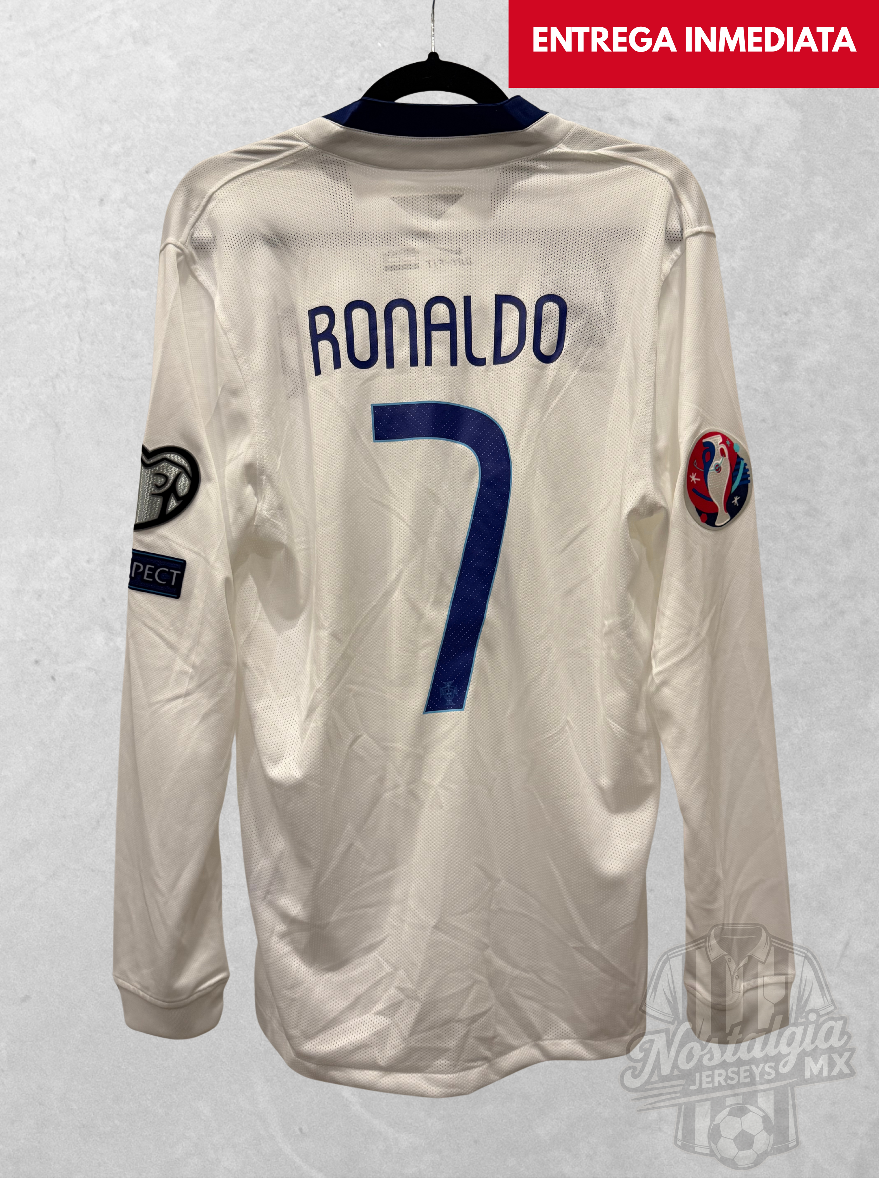 Portugal 2014 visita manga larga jugador Ronaldo 7 - XL