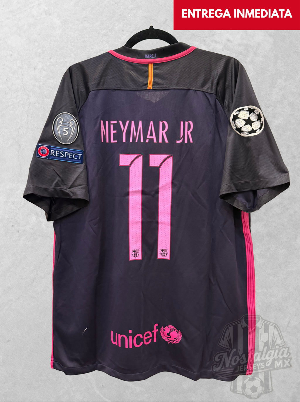 Barcelona 2016/17 visita Neymar Jr 11 - XL