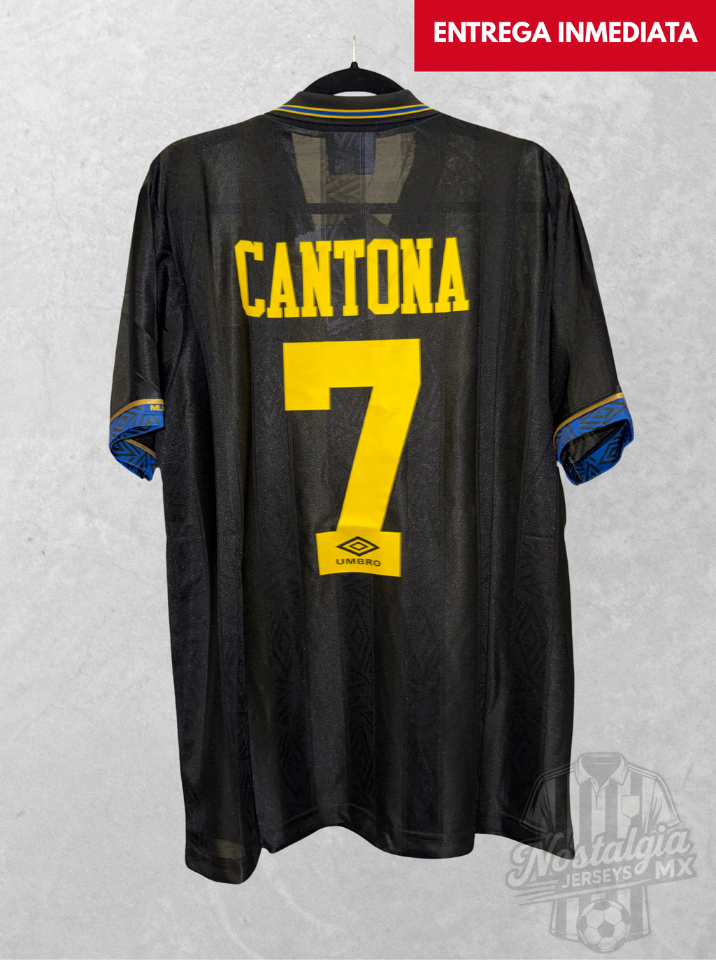 Manchester United 1994/95 tercera Cantona 7 - XL