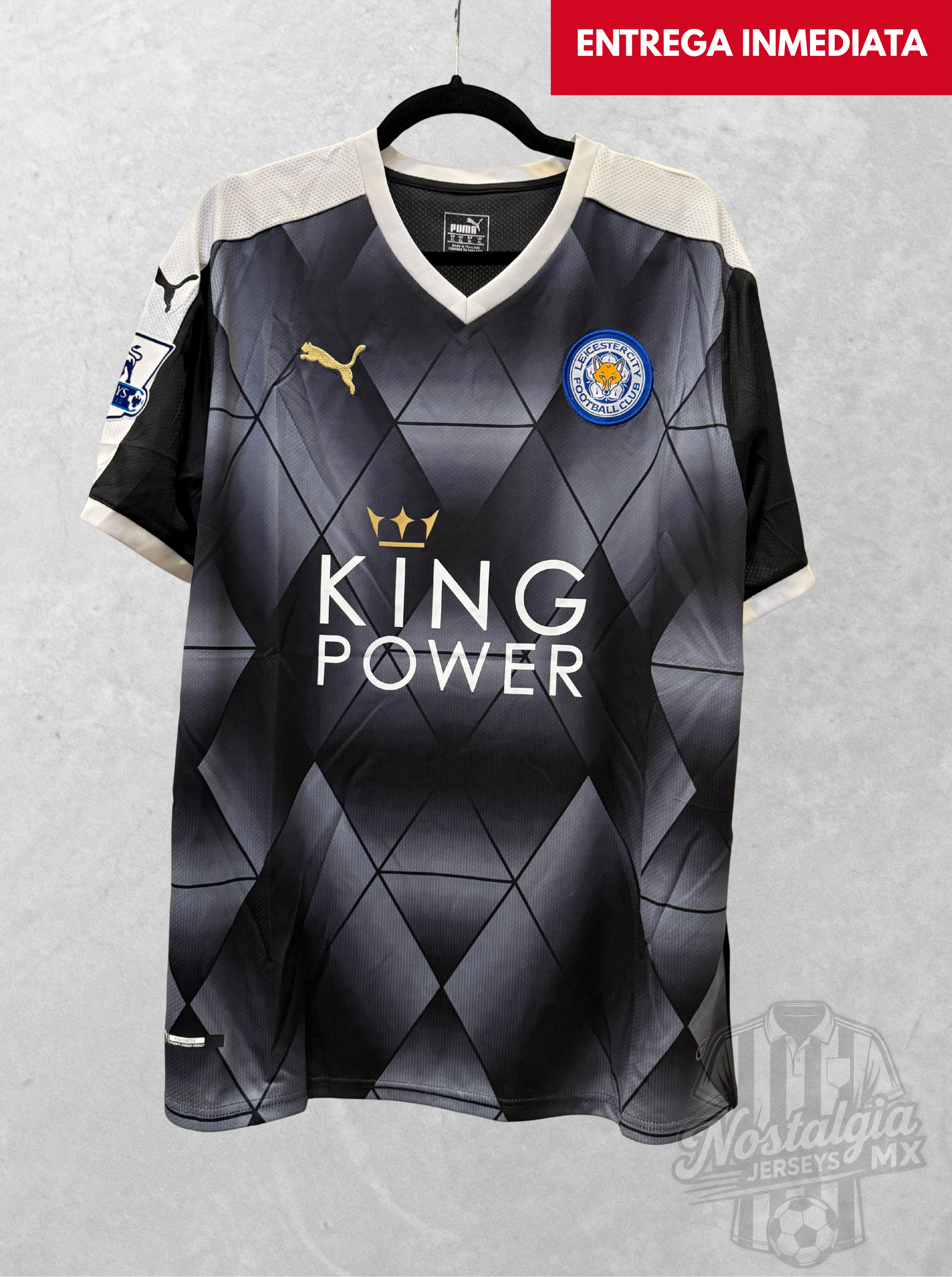 Leicester City 2015/16 visita Mahrez 26 - XL