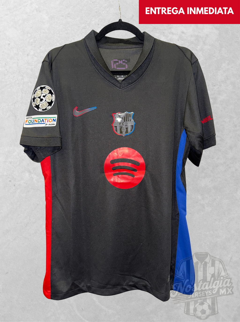 Barcelona 2024/25 visita aficionado Lamine Yamal 19 - M