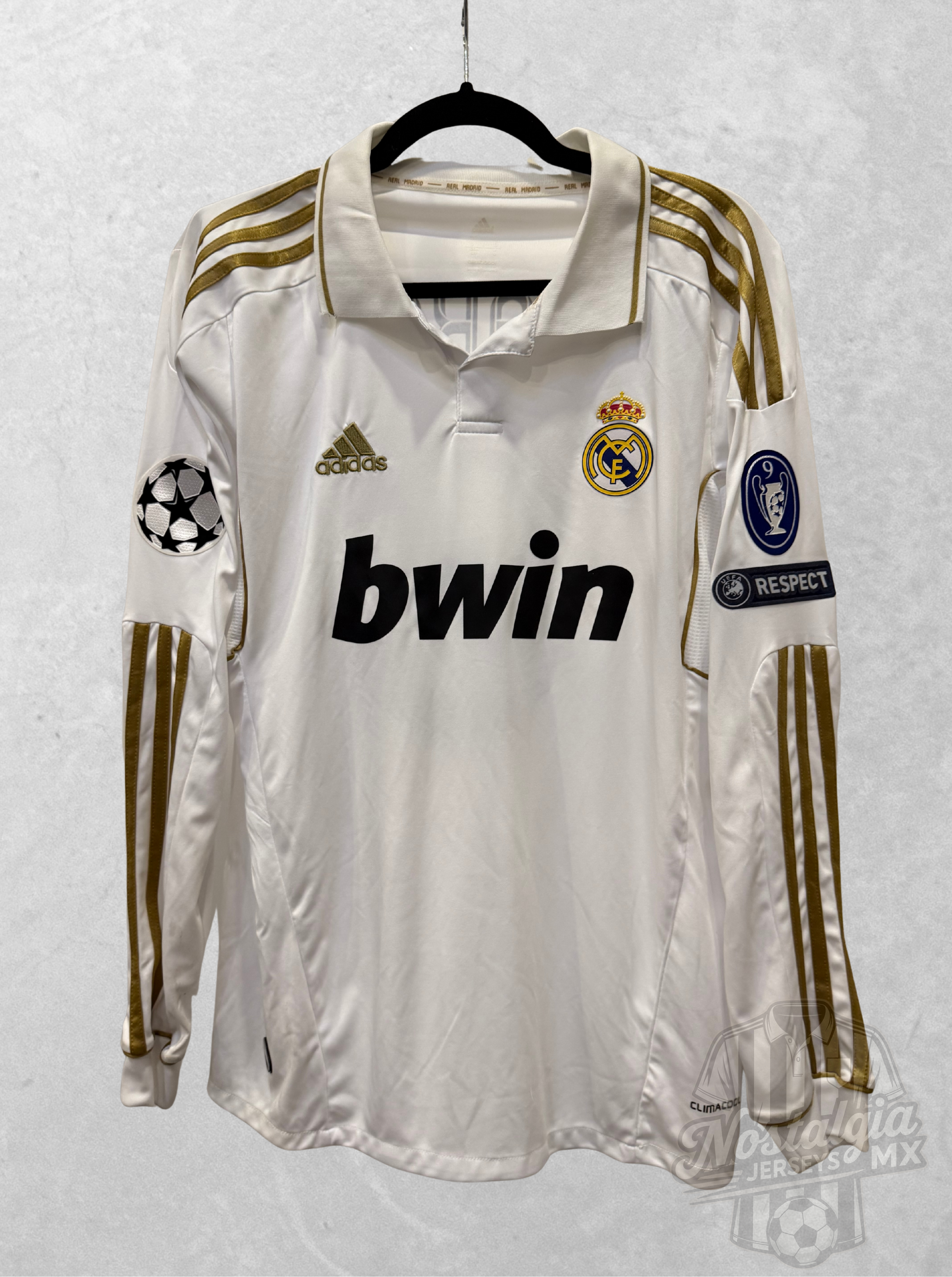 Real Madrid 2011/12 local manga larga