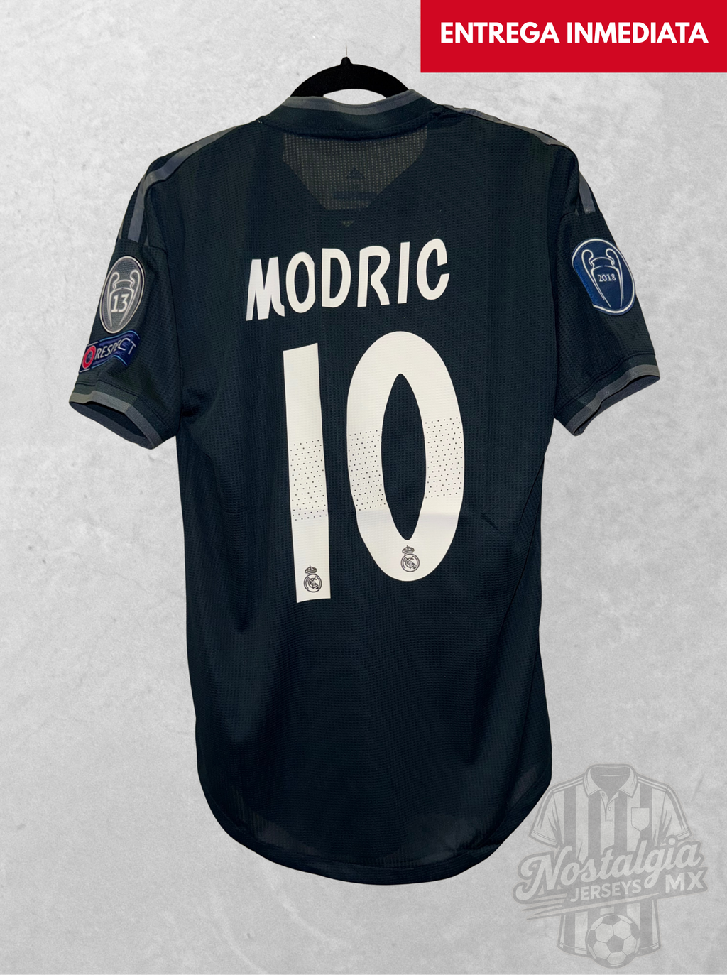 Real Madrid 2018/19 visita jugador Modrić 10 - M