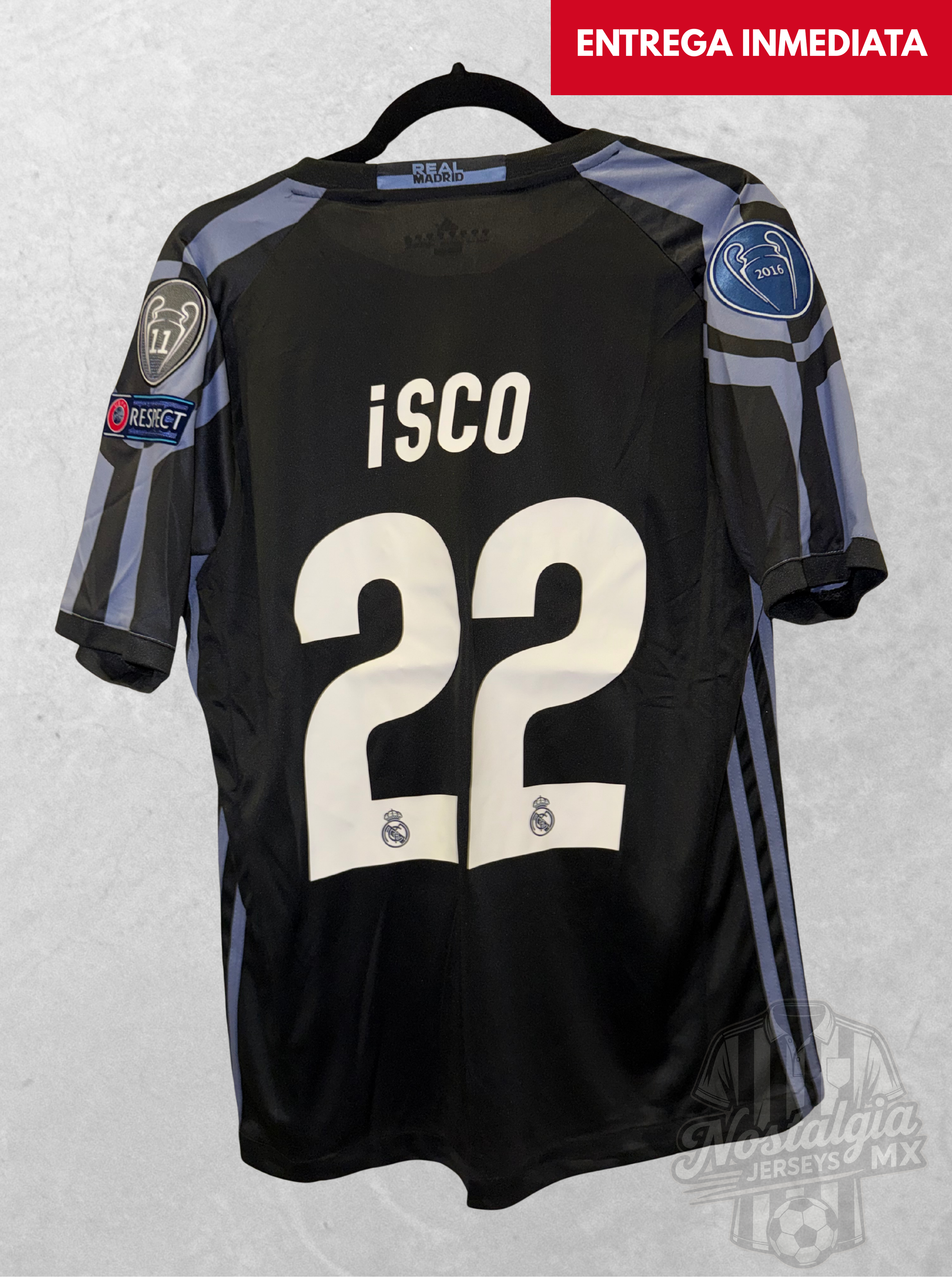 Real Madrid 2016/17 tercera Isco 22 - M