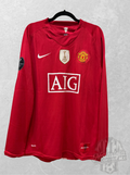 Manchester United 2008/09 local manga larga