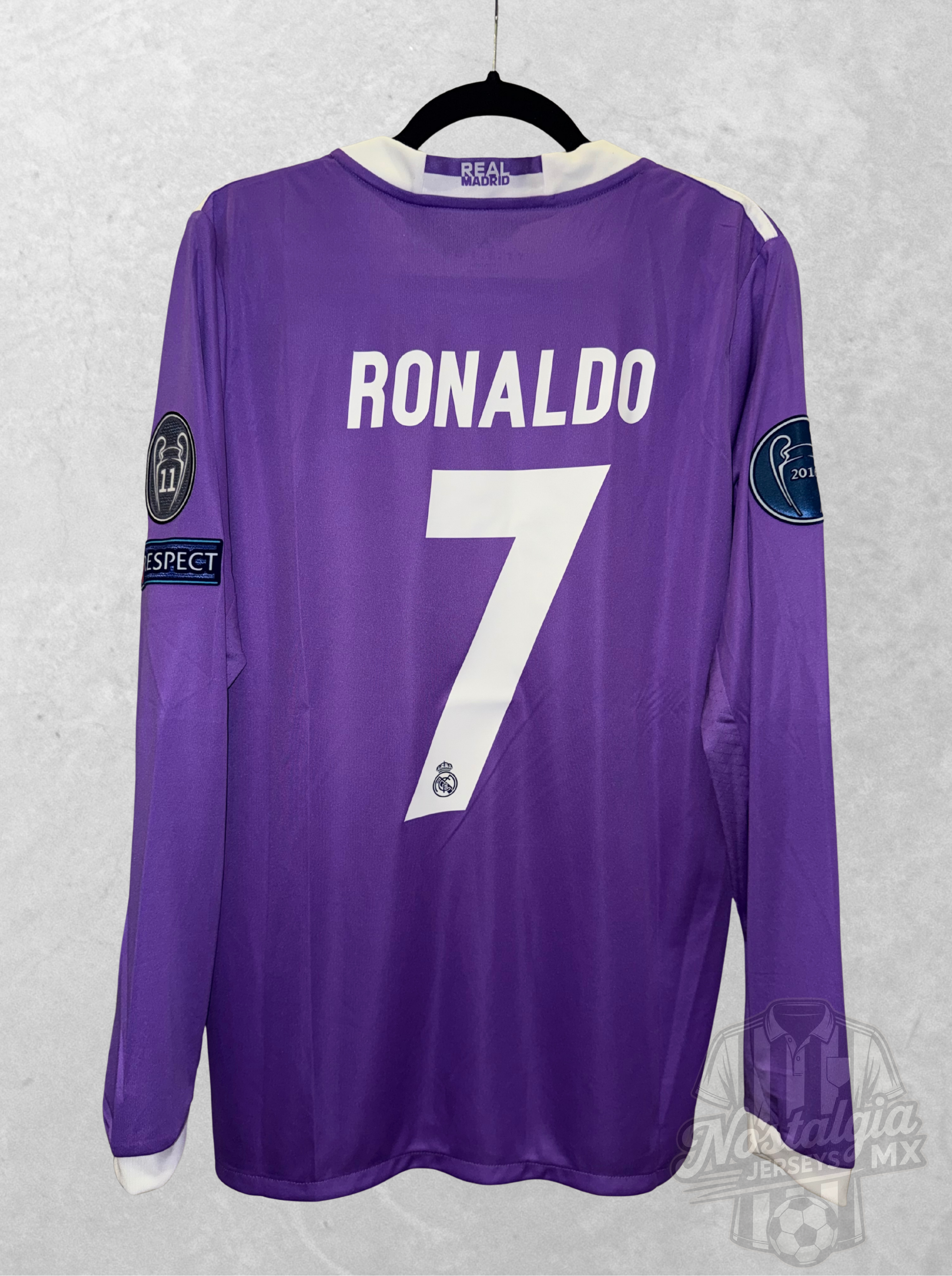 Real Madrid 2016/17 Final Champions League manga larga