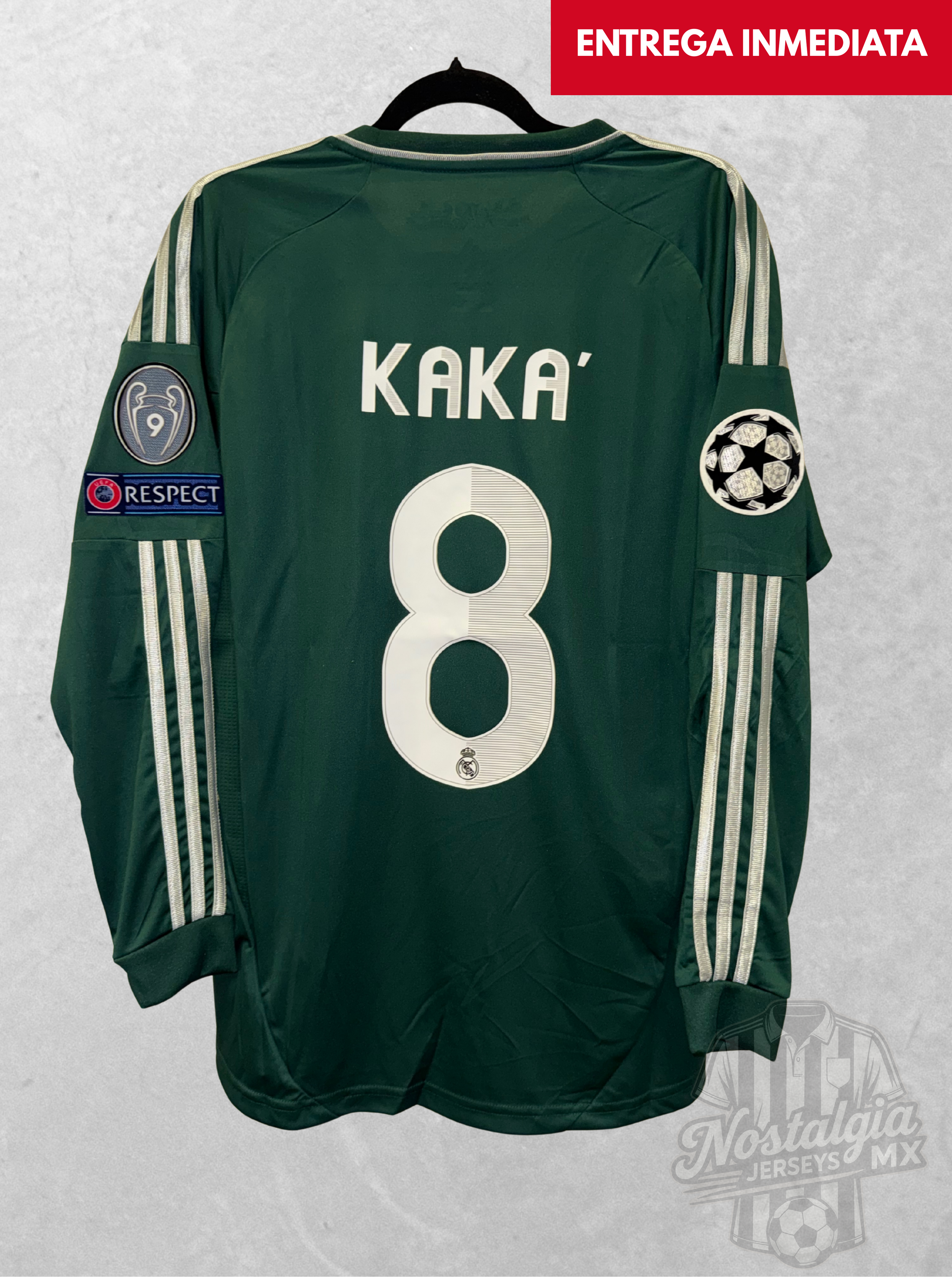 Real Madrid 2012/13 tercera manga larga Kaká 8 - S