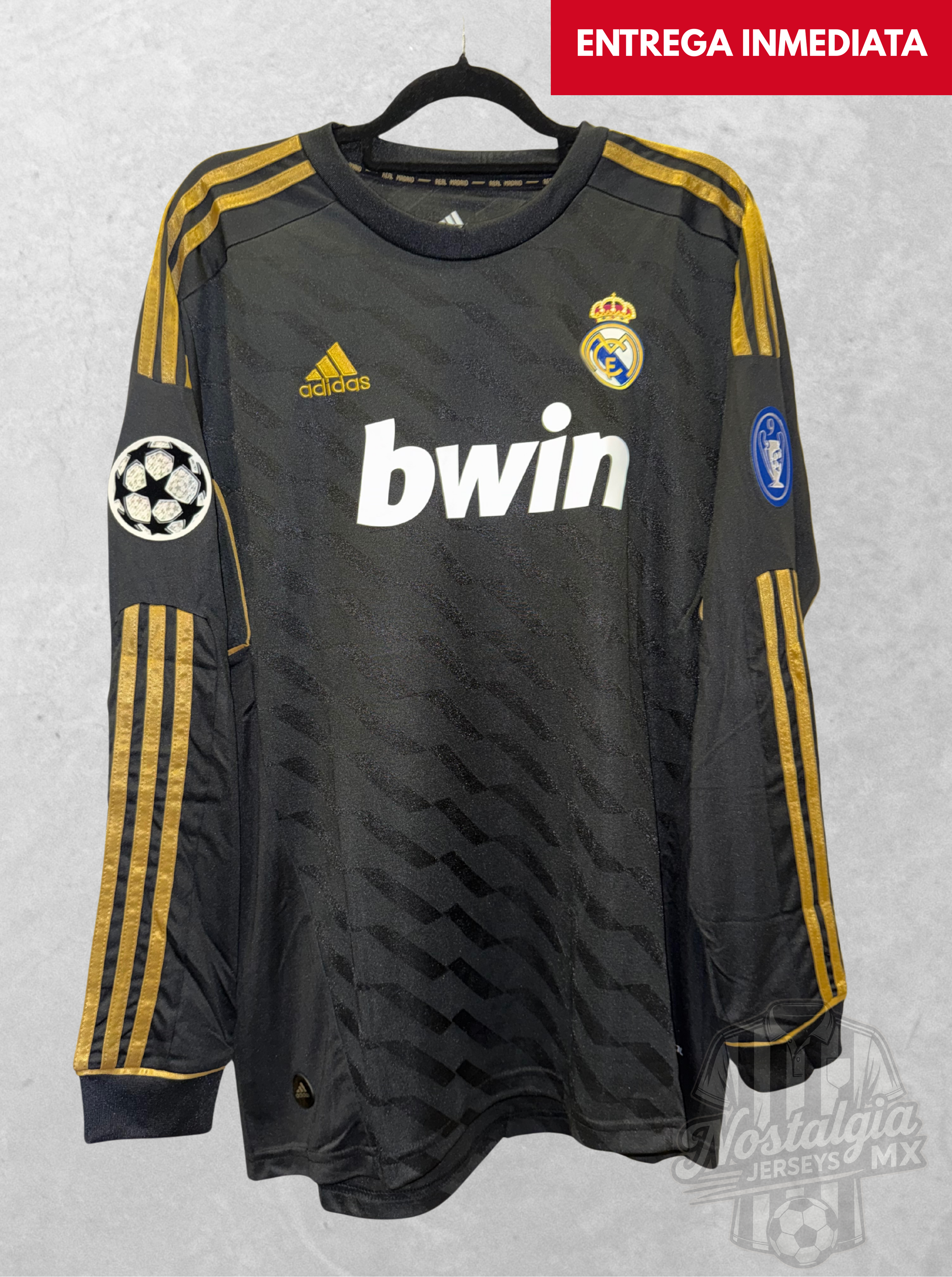 Real Madrid 2011/12 tercera manga larga Ronaldo 7 - XL