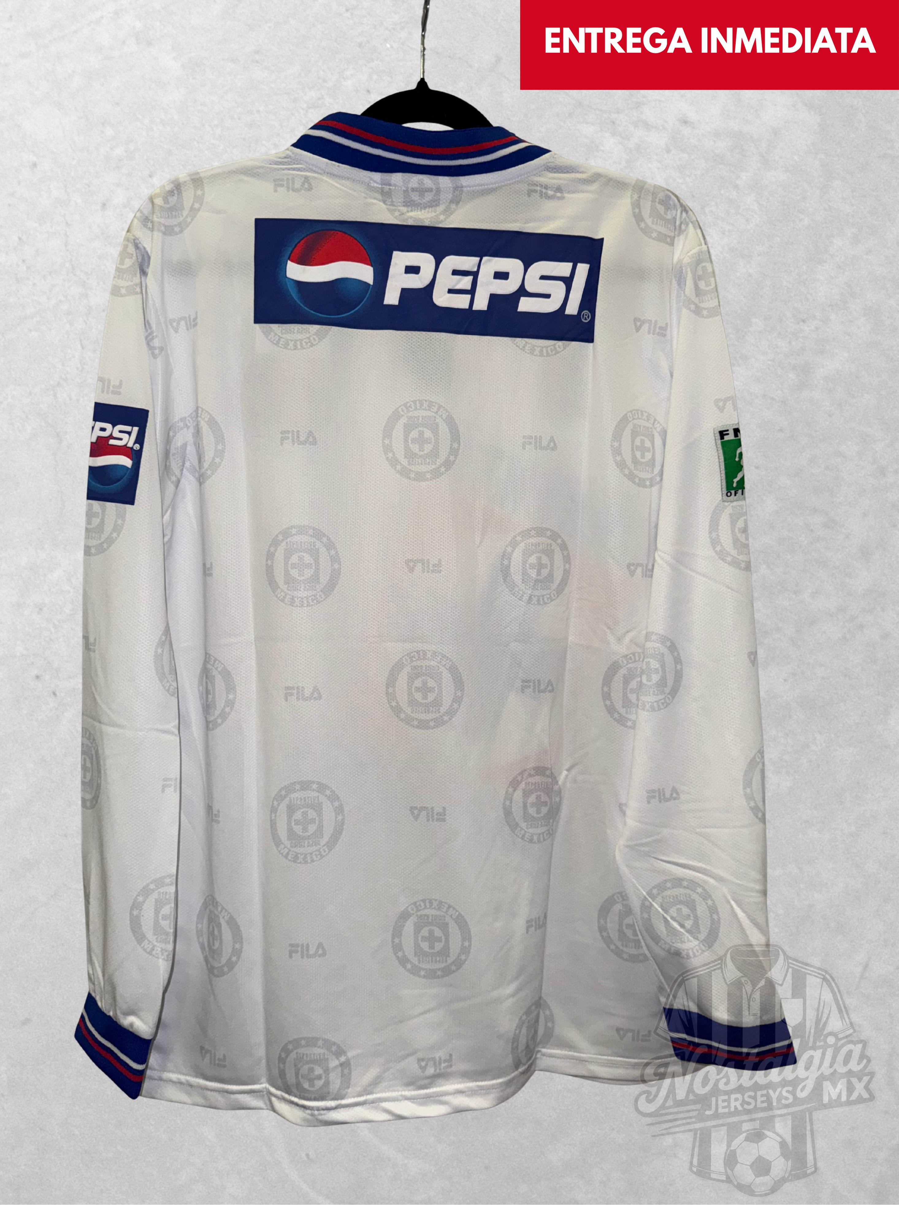 Cruz Azul 1998/99 visita manga larga - L