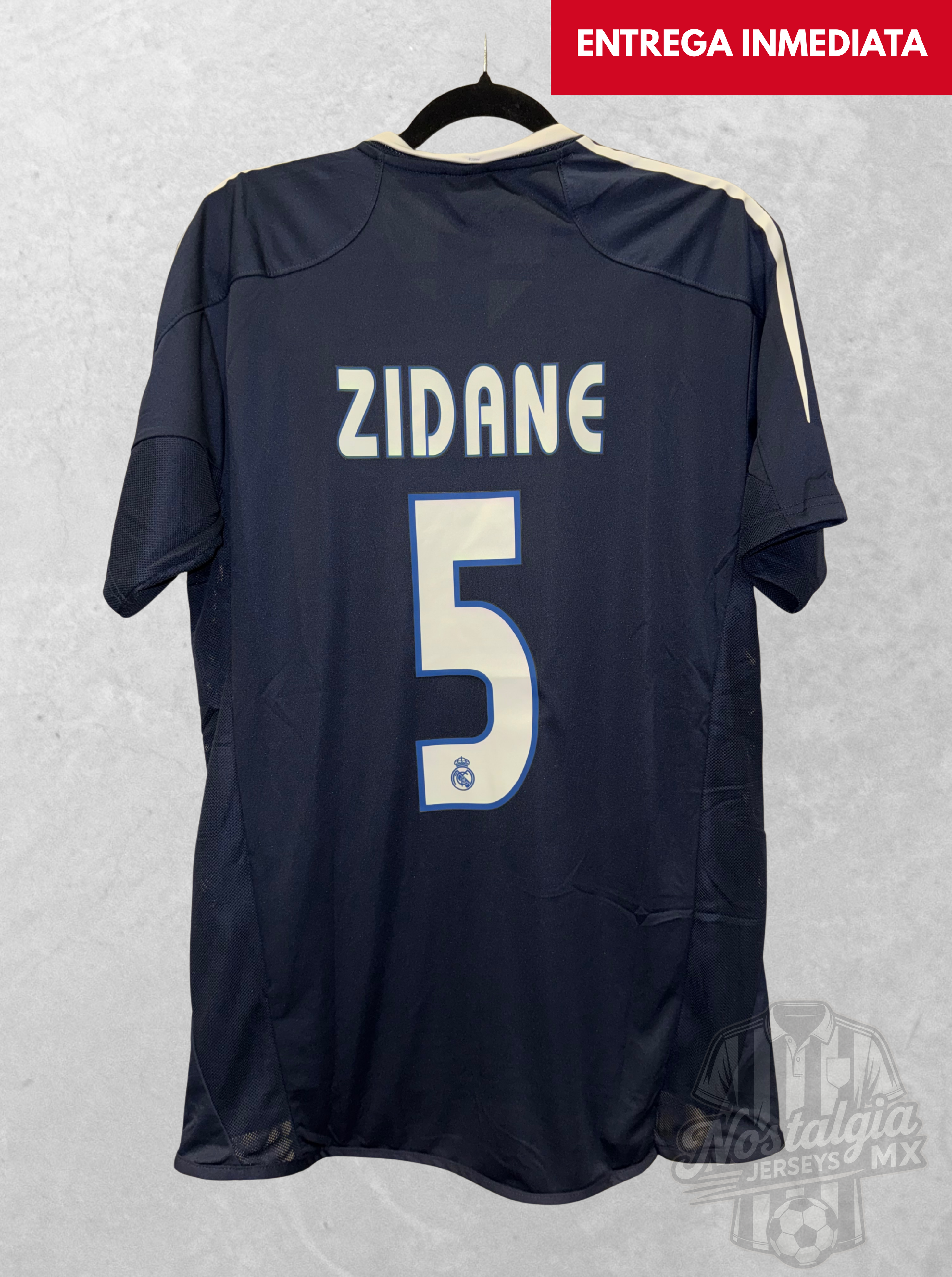 Real Madrid 2004/05 tercera Zidane 5 - L