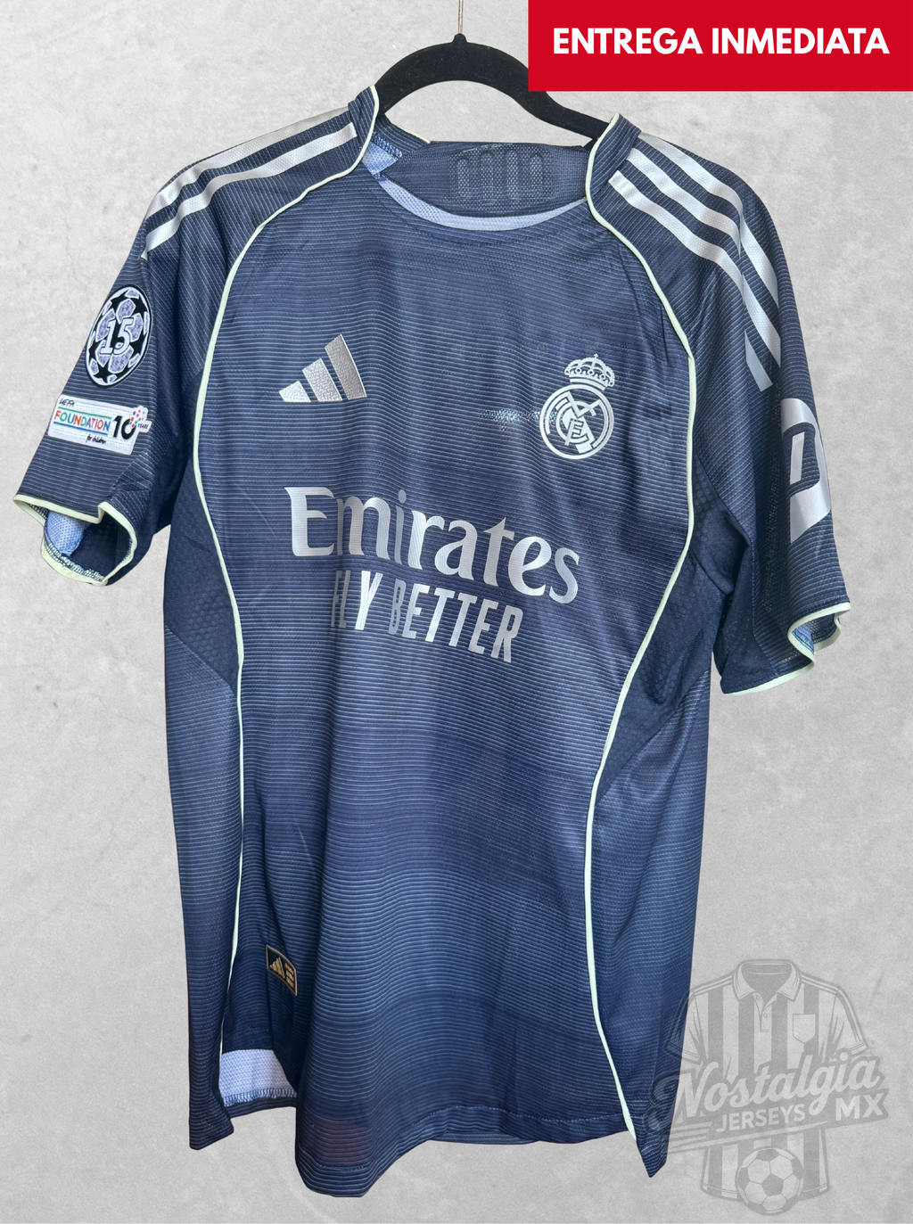 Real Madrid 2025/26 visita jugador Mbappé 10 - L