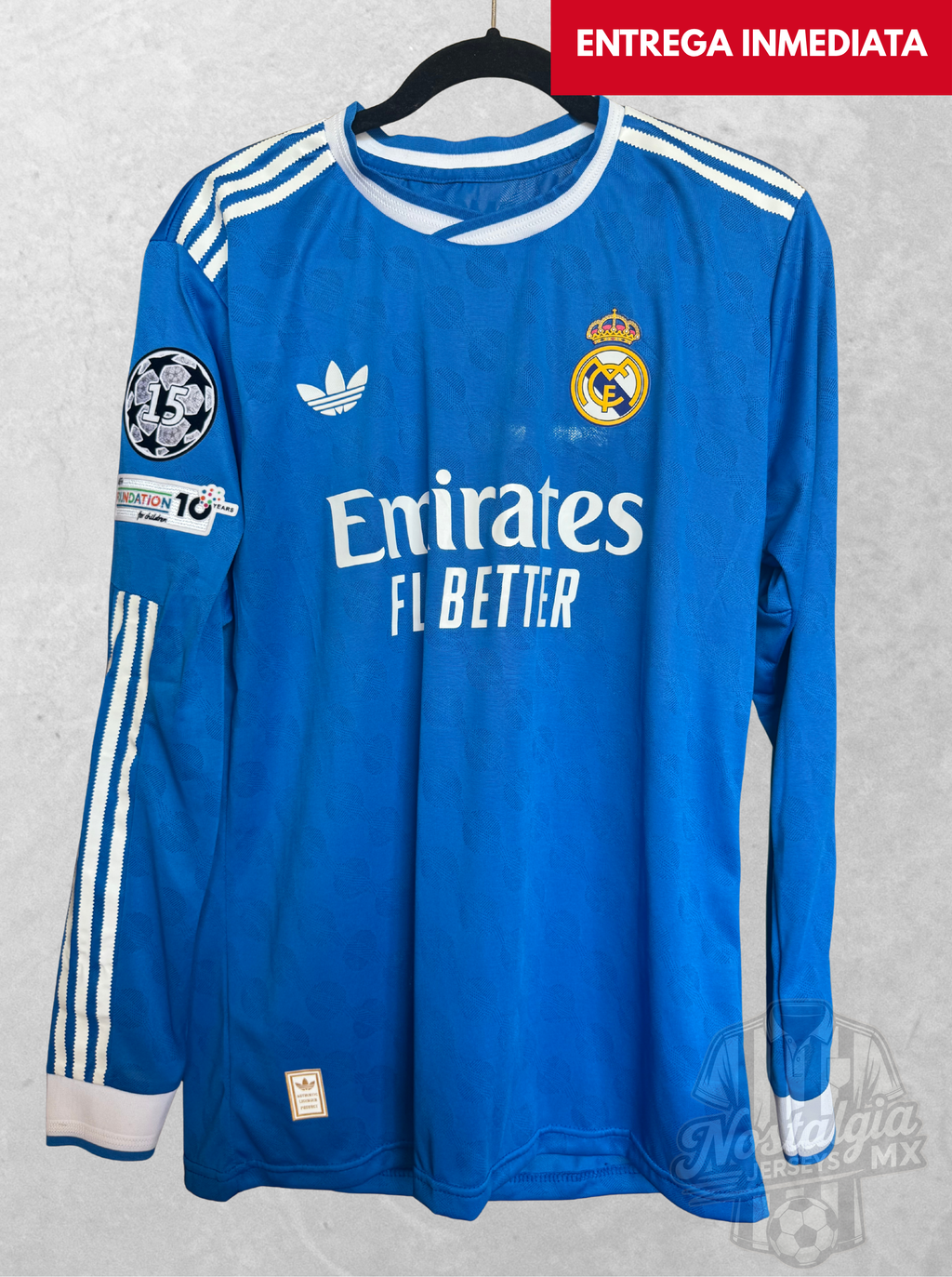 Real Madrid 2025/26 tercera jugador manga larga Bellingham 5 - L