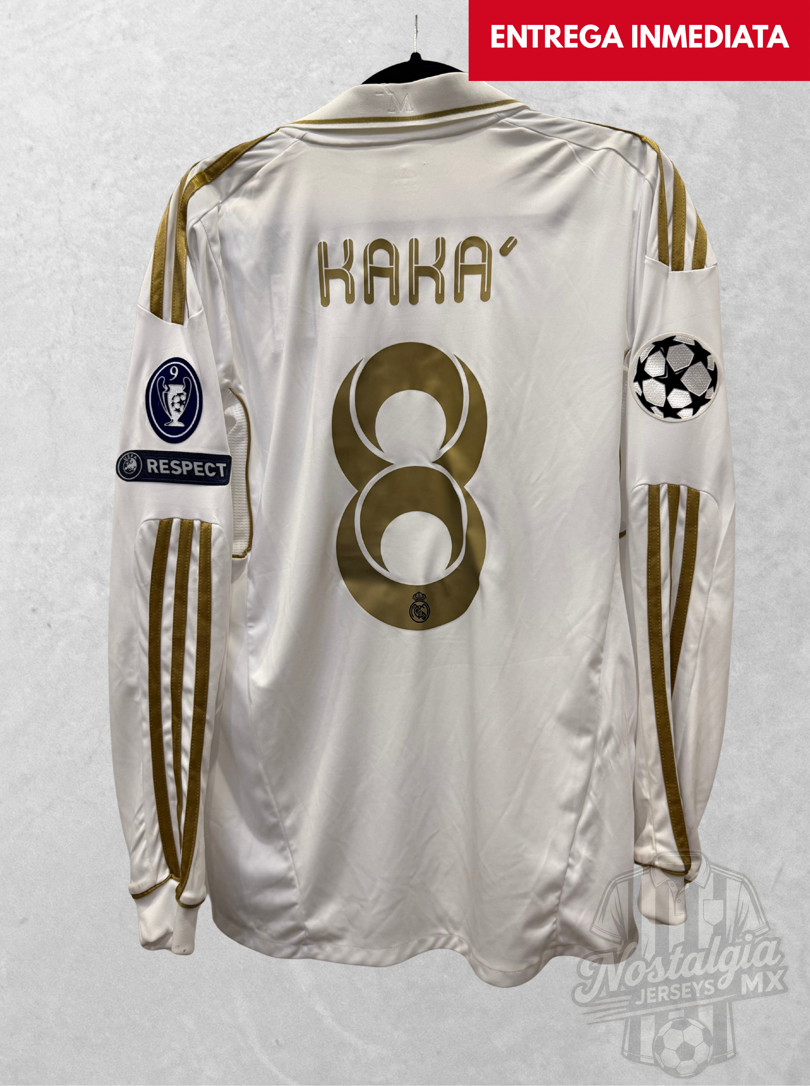 Real Madrid 2011/12 local manga larga Kaká 8 - S