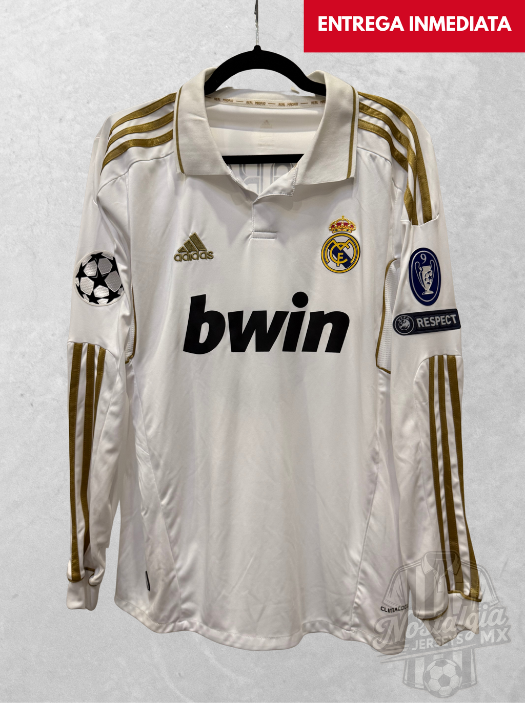 Real Madrid 2011/12 local manga larga Kaká 8 - S