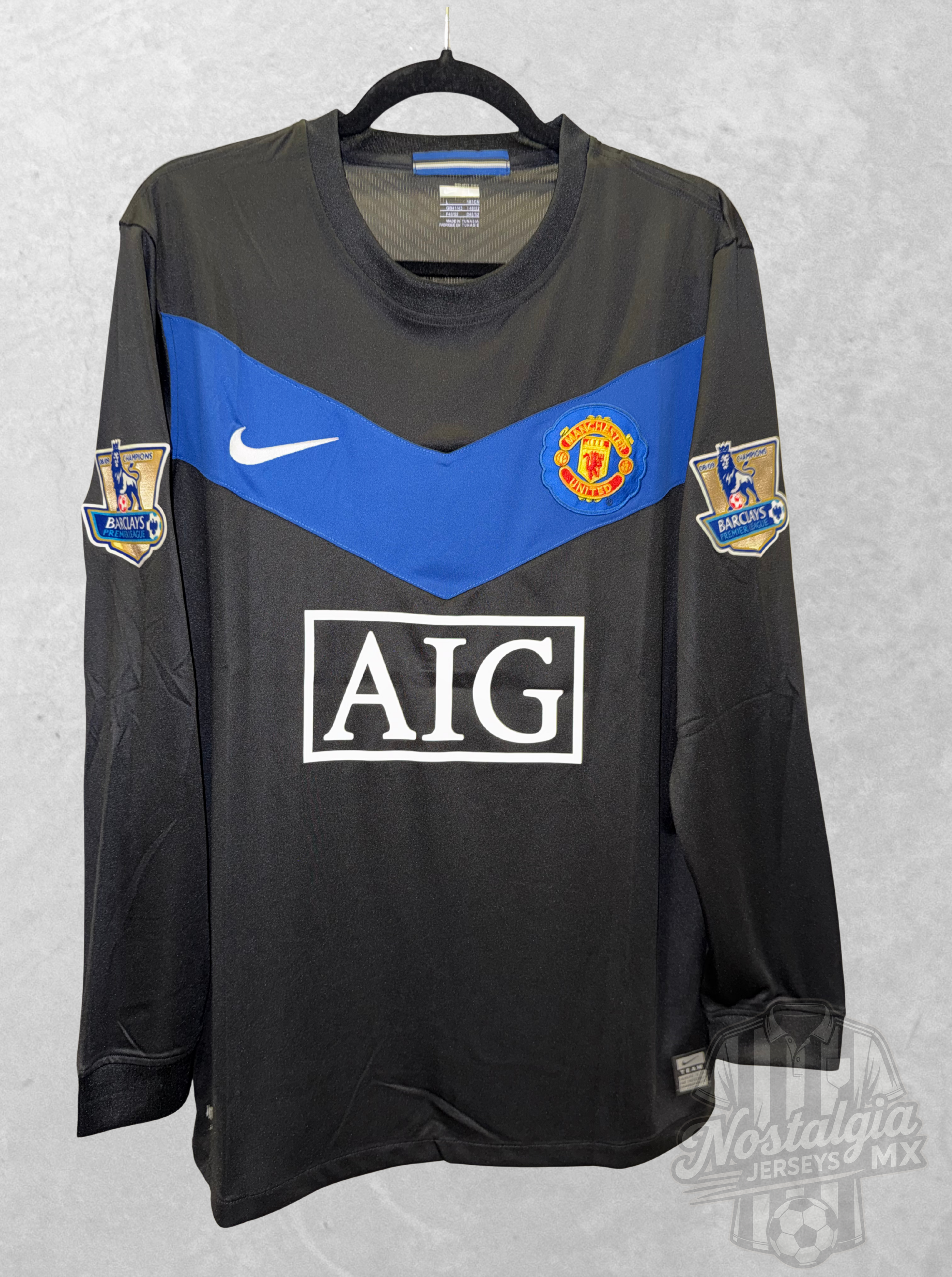 Manchester United 2009/10 tercera manga larga