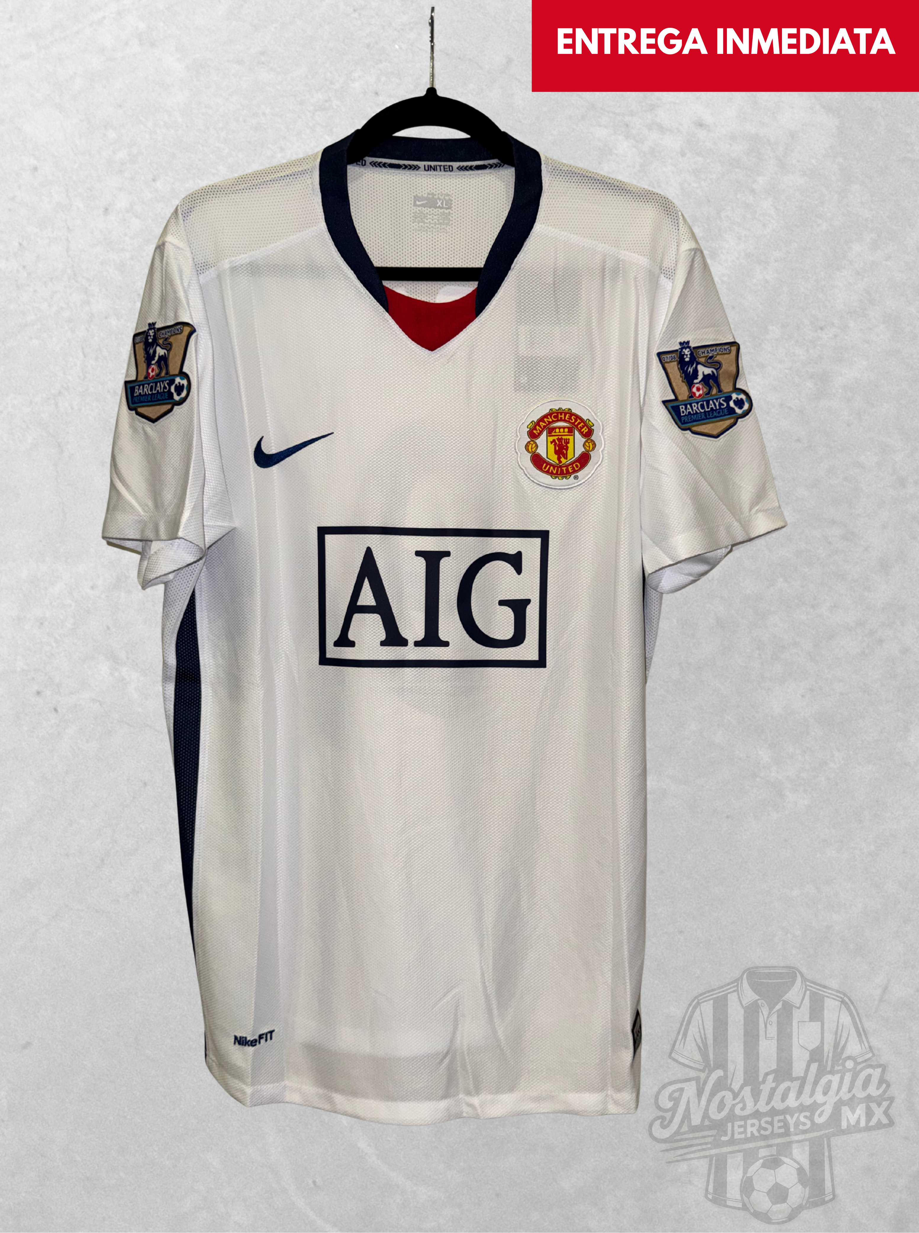 Manchester United 2008/09 visita Berbatov 9 - XL
