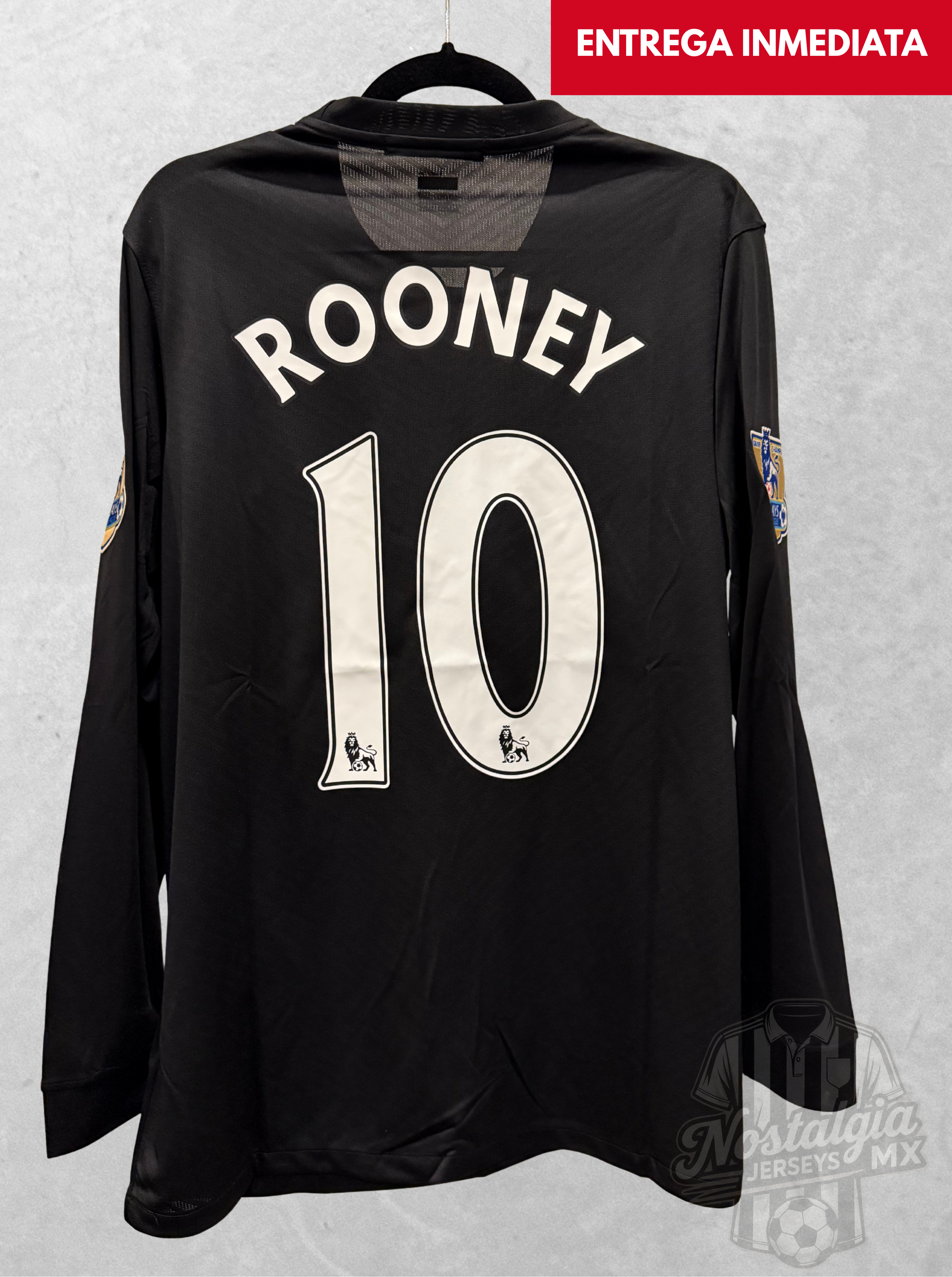 Manchester United 2009/10 tercera manga larga Rooney 10 - L