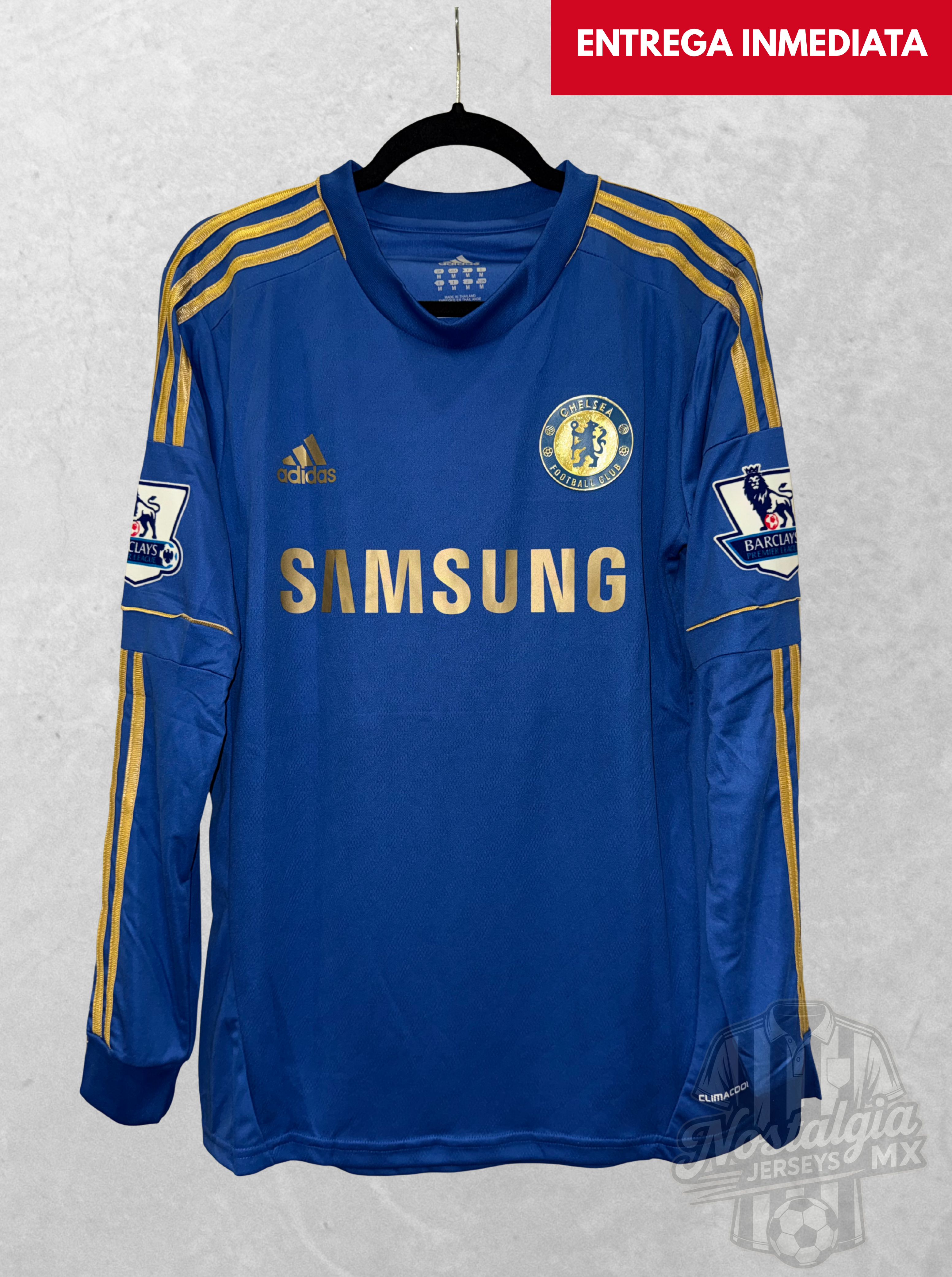 Chelsea 2012/13 local manga larga Hazard 17 - M