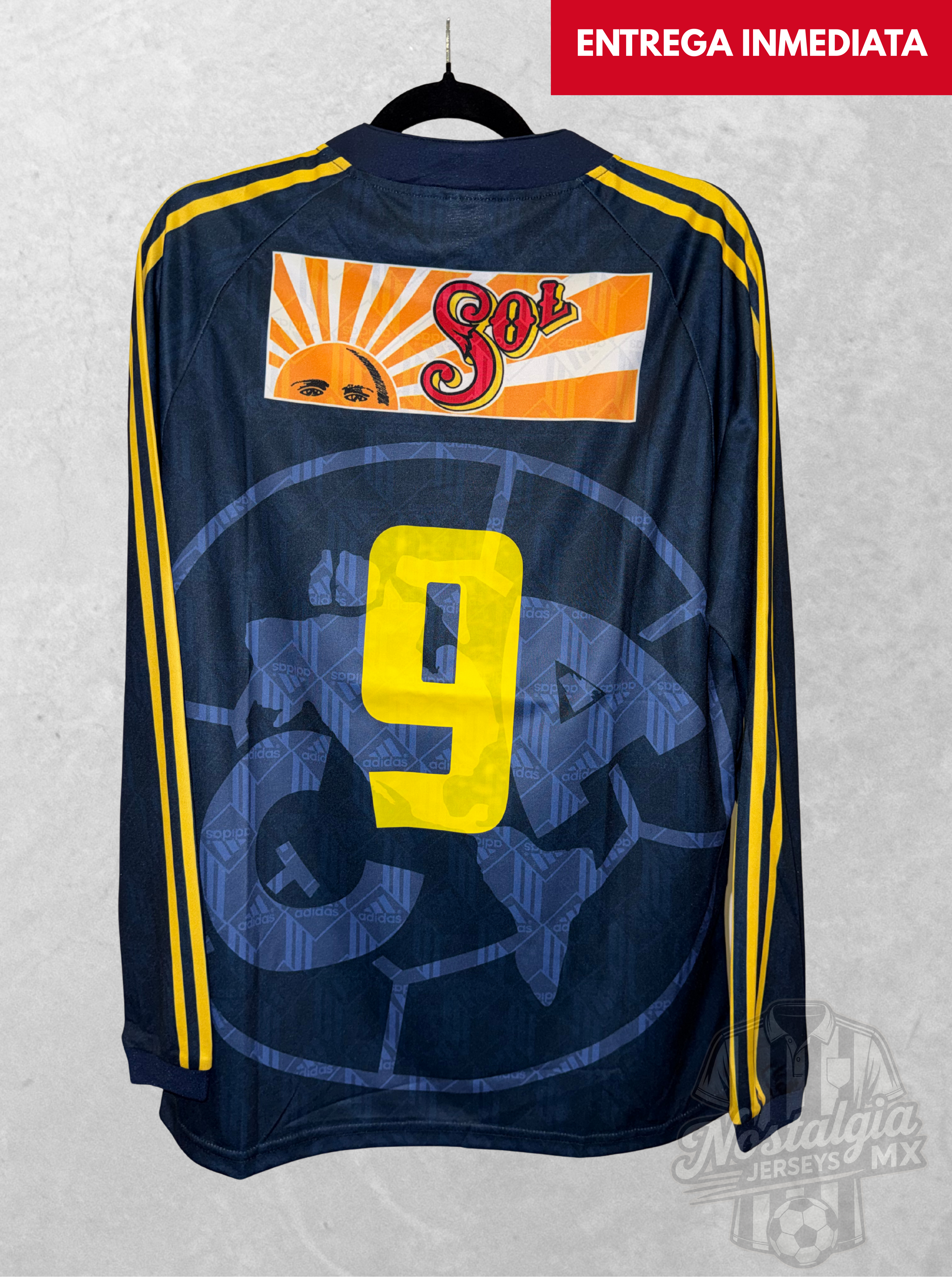 América 1998/99 visita manga larga 9 - M