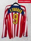 Atlético Madrid 2004/05 local Spiderman manga larga Torres 9 - L