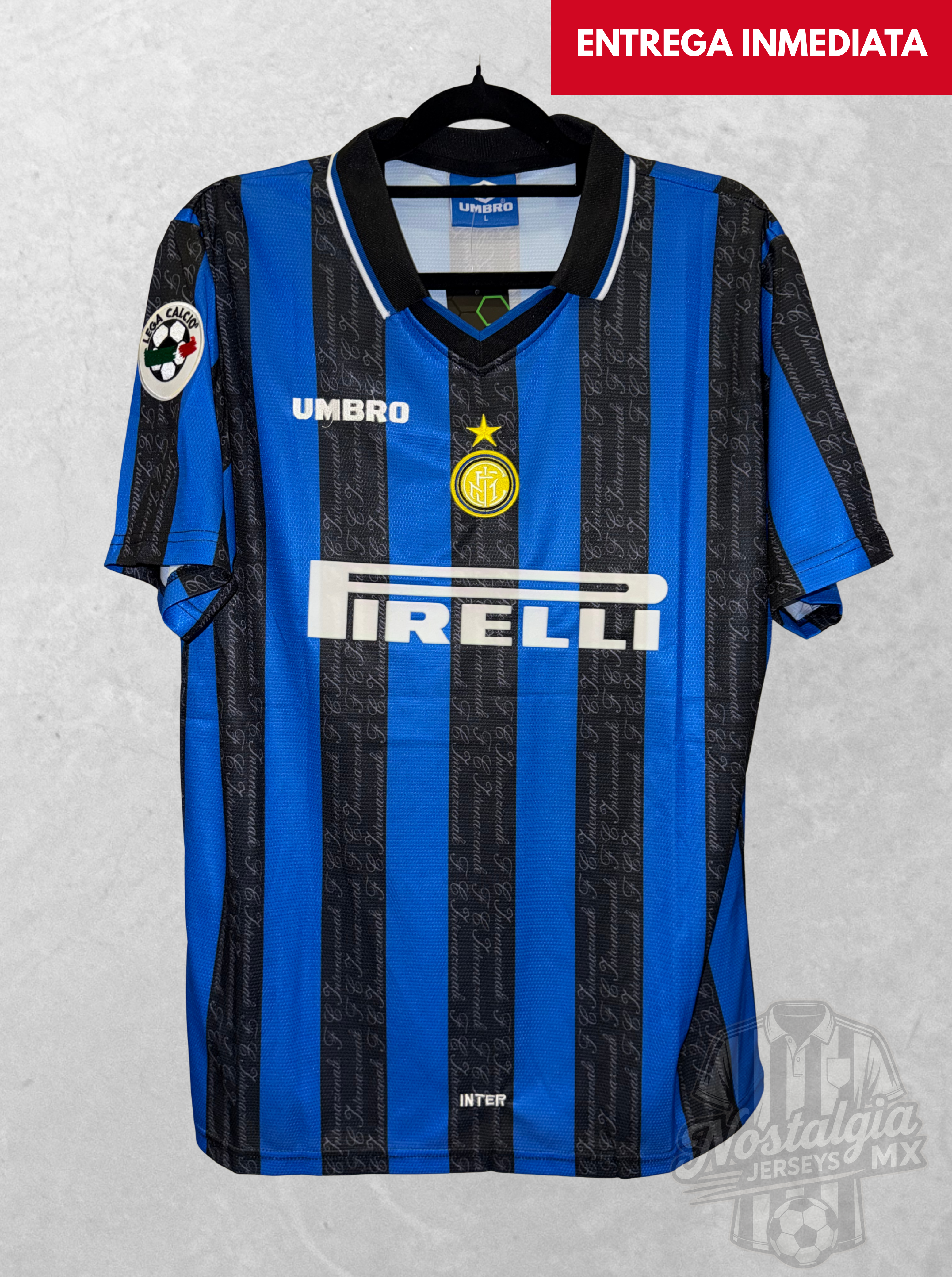 Inter Milan 1997/98 local Ronaldo 10 - L
