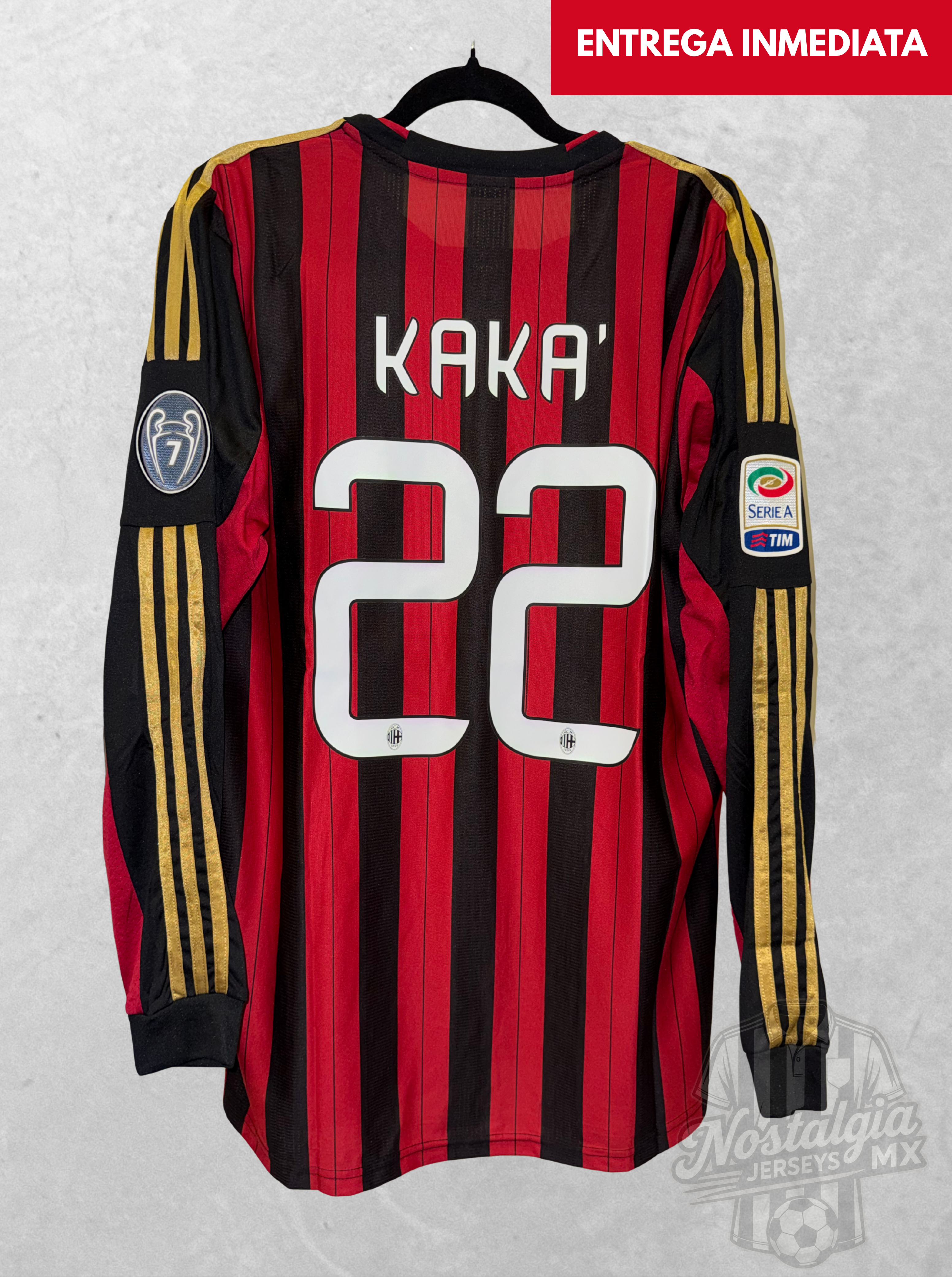 AC Milan 2013/14 local manga larga Kaká 22 - XL