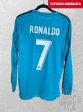 Real Madrid 2017/18 tercera jugador manga larga Ronaldo 7 - M
