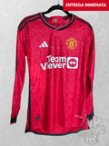 Manchester United 2023/24 local jugador manga larga - M