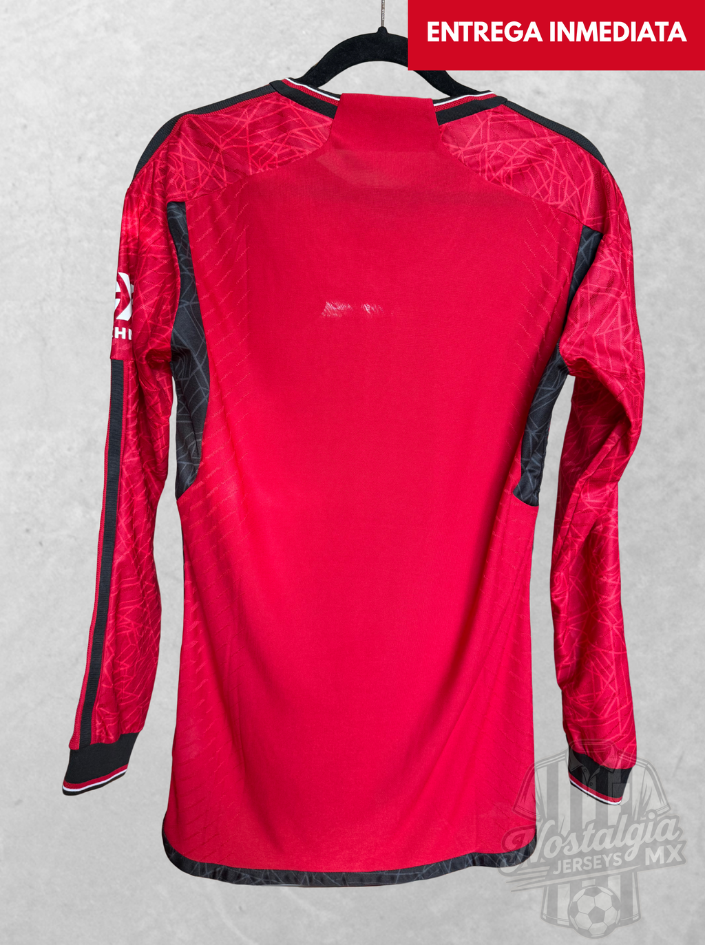 Manchester United 2023/24 local jugador manga larga - M