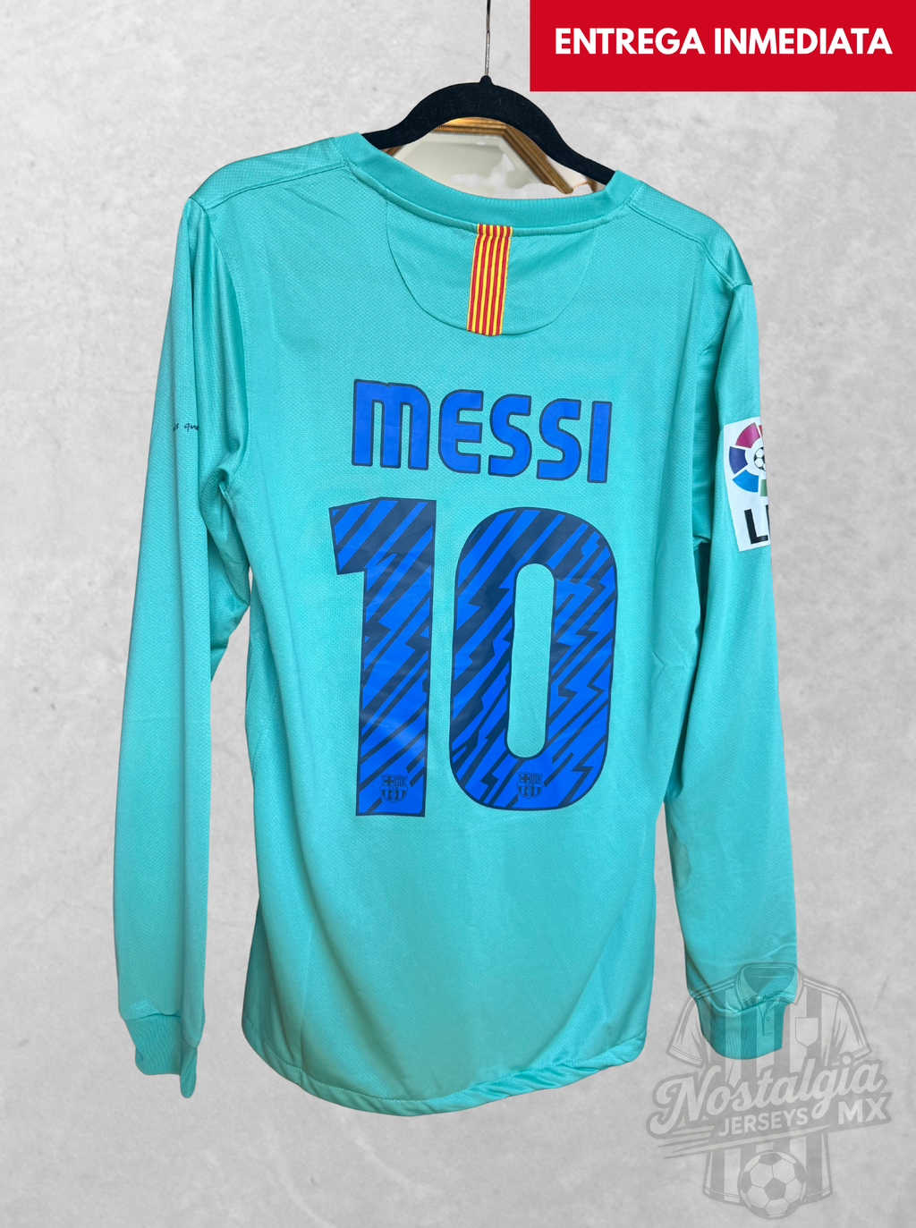 Barcelona 2010/11 visita manga larga Messi 10 - M