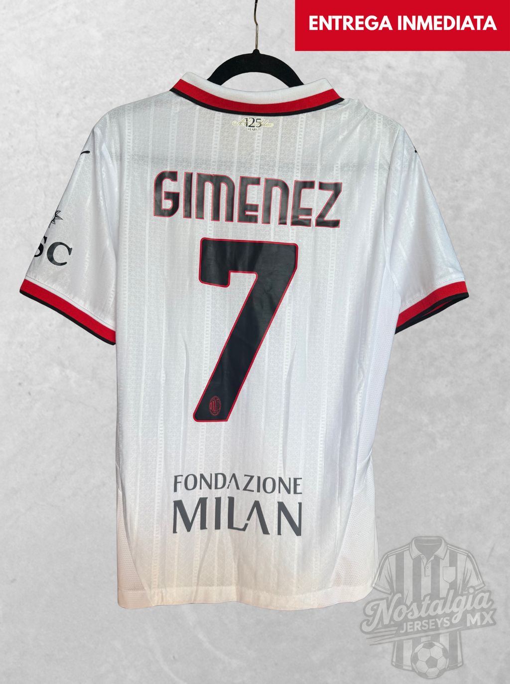 AC Milan 2024/25 visita jugador Gimenez 7 - M