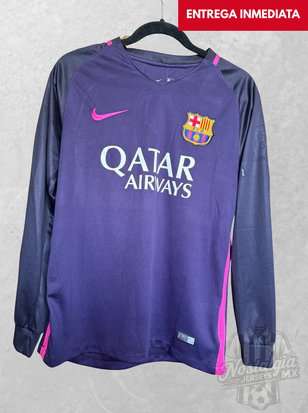 Barcelona 2016/17 visita manga larga Neymar Jr 11 - S