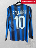 Inter Milan 2010/11 local manga larga Sneijder 10 - S