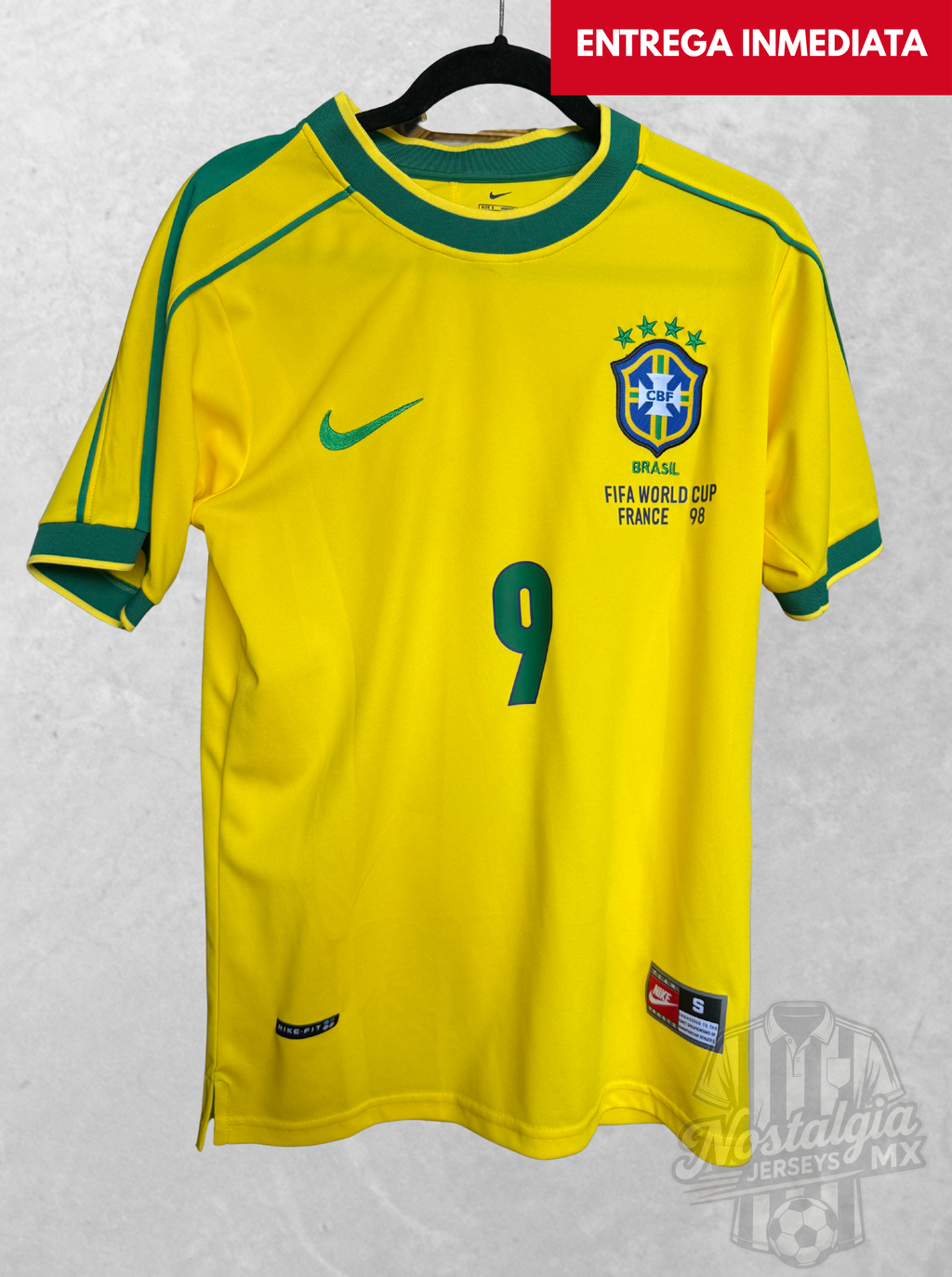 Brasil 1998 local Ronaldo 9 - S